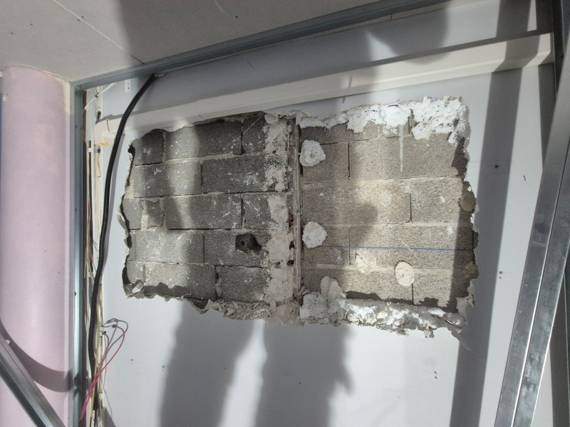 Création de fenêtre dans mur maître, Septèmes-les-Vallons, 13, ouverture mur porteur, poutrelles précontraintes