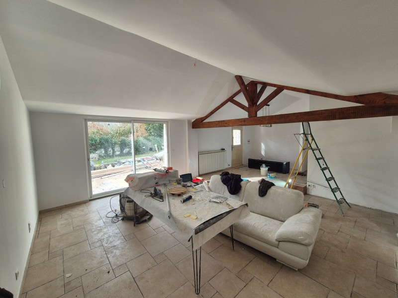 Isolation des murs intérieurs, Rousset (13), isolant mince multicouche, structure métallique, BA13